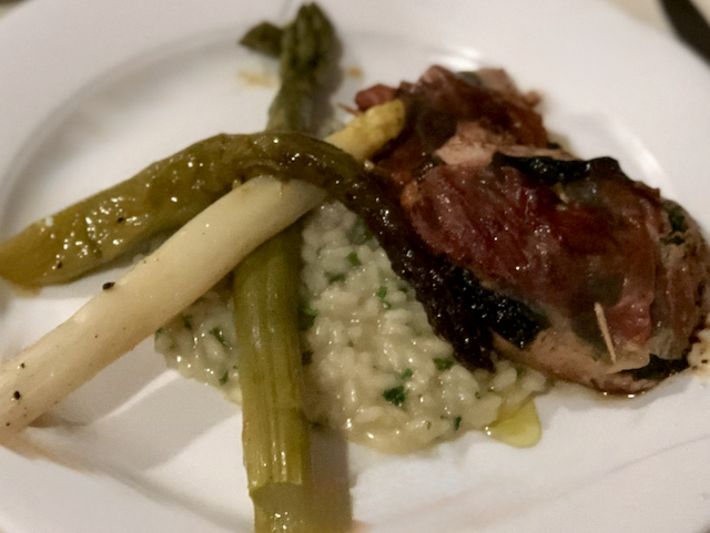 Bärlauch-Saltimbocca vom Schwein