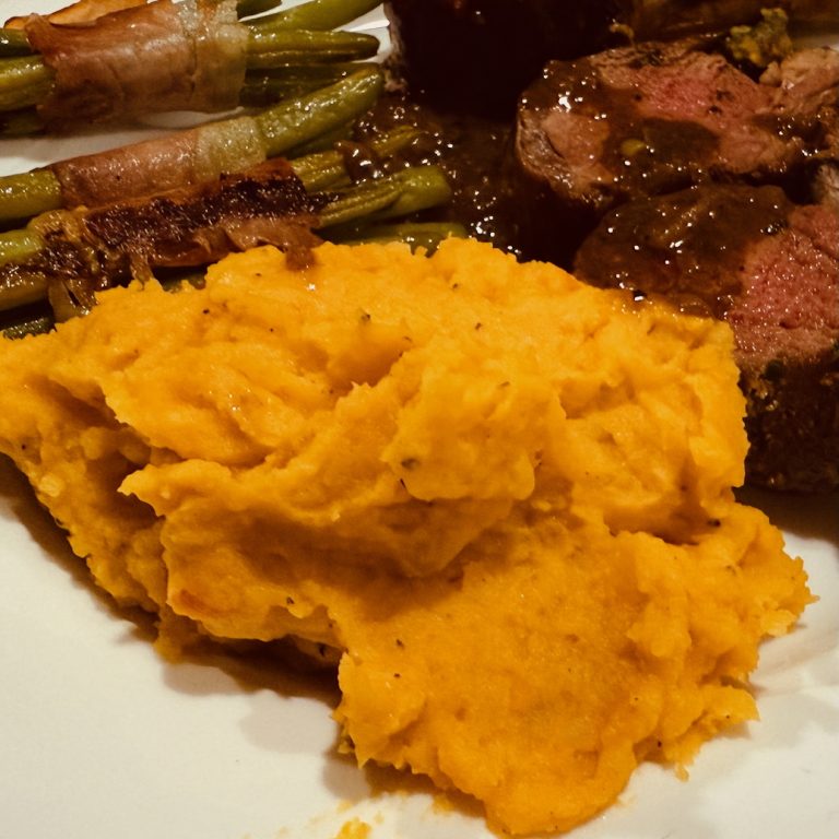 Kartoffel-Kürbisstampf