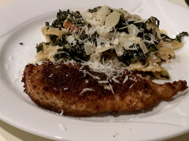 Knusprige Hähnchenbrustschnitzel