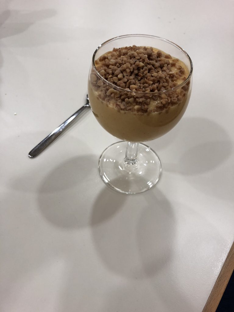 Kürbisquark-Dessert