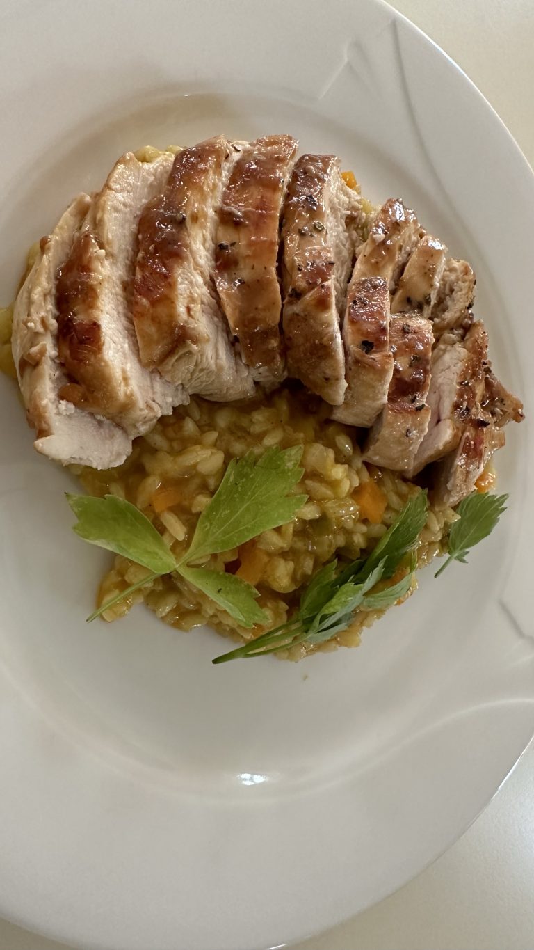 Laksa-Risotto