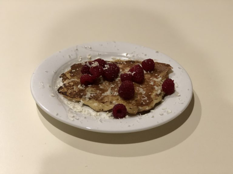 Mandel-Schoko-Pfannkuchen