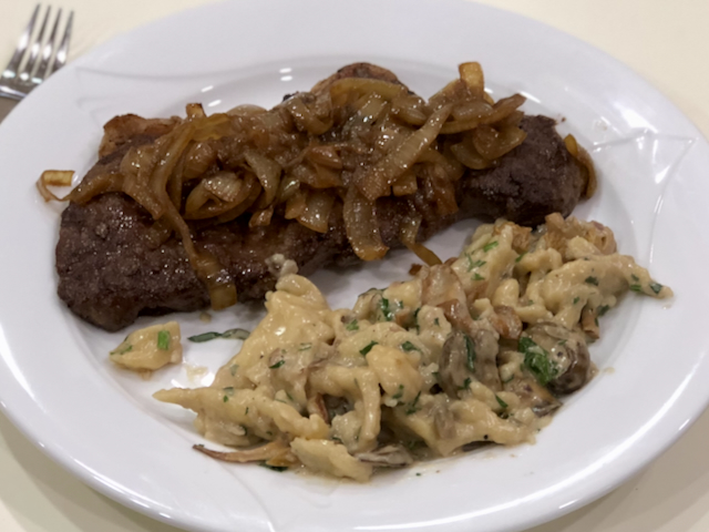 Zwiebelrostbraten