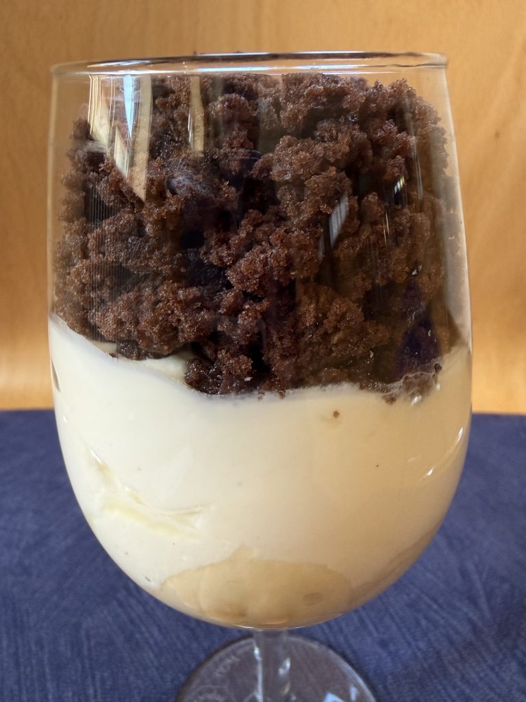 Maulwurfkuchen-Dessert